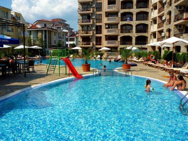Kalia, Zweizimmer, Zweibalkon, Top-Apartment Солнечный берег Экстерьер фото